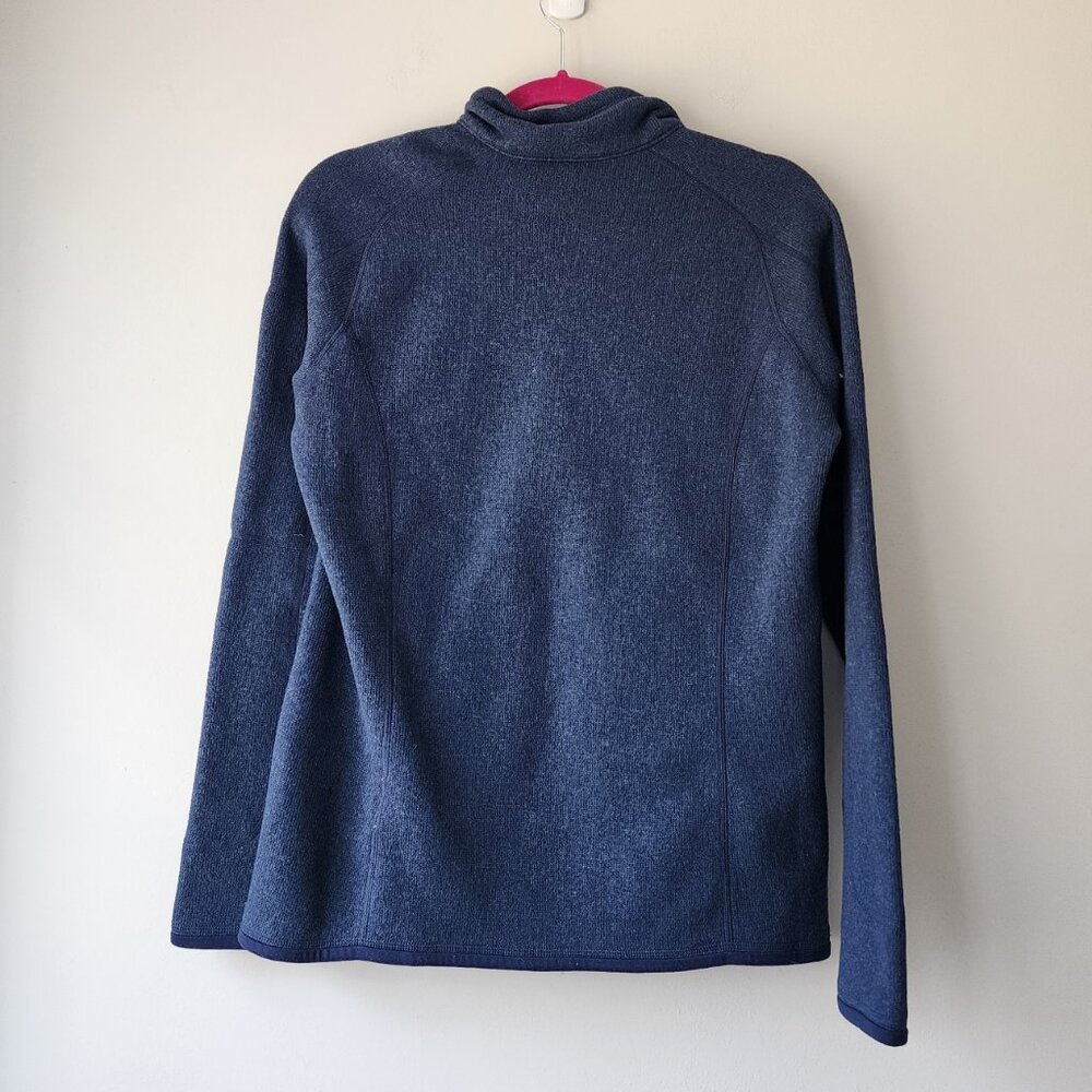 Patagonia Better Sweater Fleece Jacket | Women's Med | Navy Blue 1/4 Zip - Picture 5 of 8